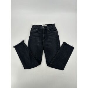 Reformation Grey Harper High‎ & Skinny Crop Jeans Avalon Wash Women's Size 25